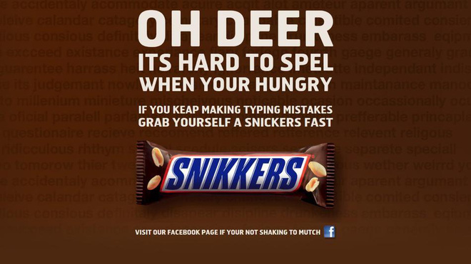 Snickers thắng đậm nhờ chiến dịch SEO ngược đời